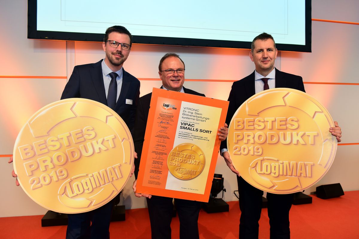 Vitronic siegt beim Preis „Bestes Produkt)