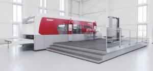 Flachbettstanze Mastercut von Bobst