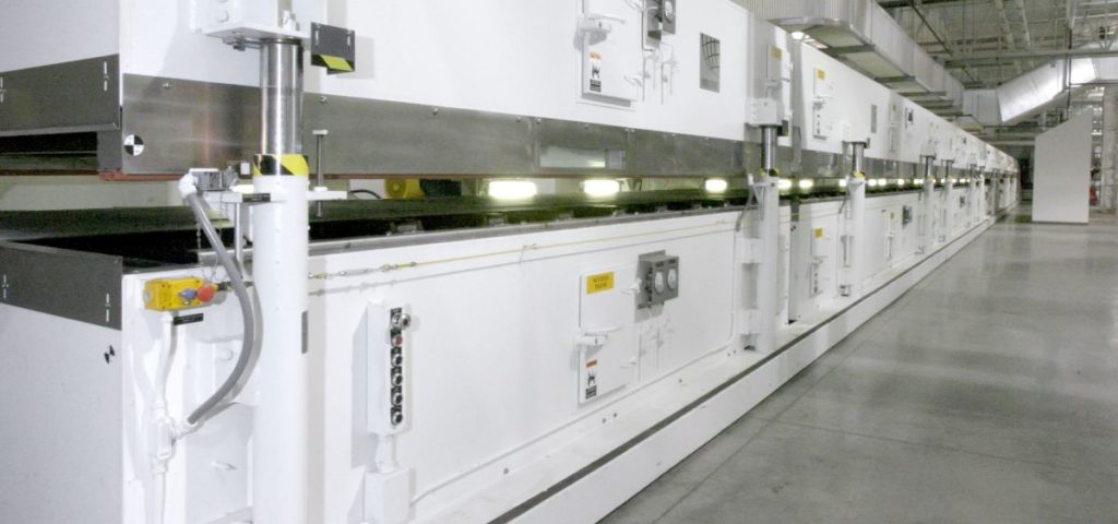 Heißluft-Schwebetrockner für Beschichtungsanwendungen von Dürr