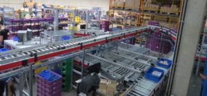Blick ins Automatische Kleinteilelager (Bild: DEW)