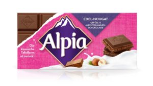 Alpia Schokolade im neuen Design (Bild: Alpia)