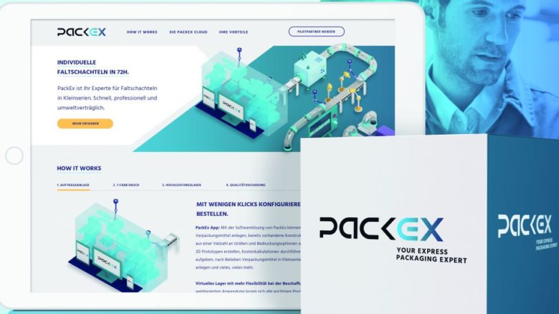 Smartphone-App von PackEx
