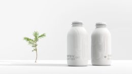 Biobasierte, recyclingfähige Papierflaschen Biobasierte, recyclingfähige Papierflaschen sind das Ziel des Joint Ventures von BillerudKorsnäs und Alpla. (Bild: BillerudKorsnäs)
