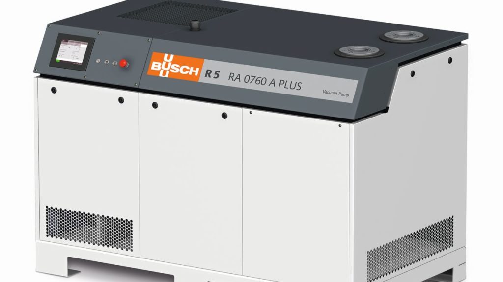 Die Drehschieber-Vakuumpumpe „R 5 0760 A Plus“ von Busch. (Bild: Busch Dienste GmbH)