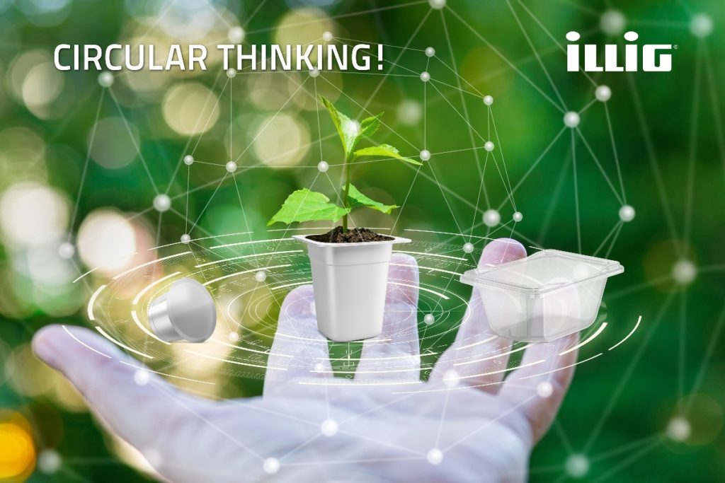 ILLIG präsentierte auf der 18. Hausmesse mit dem Motto „Circular Thinking!“ nachhaltige Lösungen für die Verpackungsbranche.