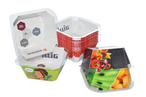 Die neue Die neue Kunststoff-Karton-Verpackung ILLIG IML-T® Cardboard. (Bild: ILLIG). (Bild: ILLIG)