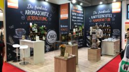 Ströbel-Messestand auf der „World of Coffee 2019“. (Bild: Strröbel GmbH)