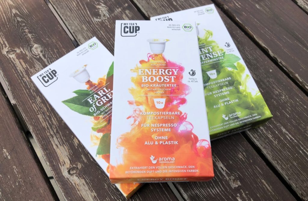 Tee in kompostierbaren Bio-Kapseln von Unicaps