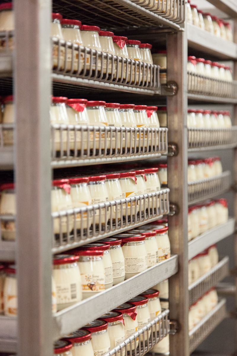 Ferme des Peupliers produziert jährlich zwölf Millionen Gläser Joghurt. (Bild: Mettler-Toledo)