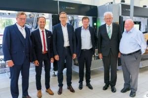 Ministerpräsident Kretschmann zu Besuch bei der Gerhard Schubert GmbH (Bild: Gerhard Schubert GmbH)