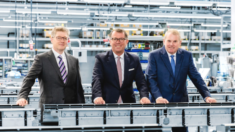 CFO Guido Spix, CTO Christian Traumann, CEO Hans-Joachim Boekstegers (Bild: MULTIVAC)