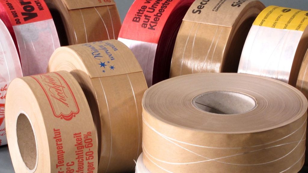 Fadenbverstärkte Nassklebestreifen von Schümann (Bild: Schümann)