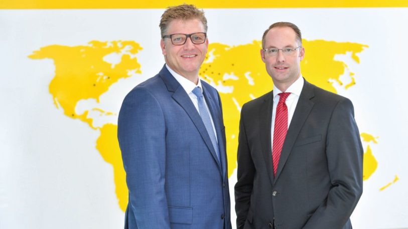 Christian Pauli und Christian Wolf (v. l.), Geschäftsführer der Turck-Holding. (Bild: Turck)