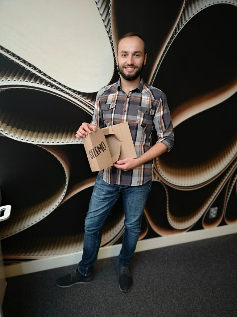 Michał Ryfiński, Key Account Designer für Wellpappeverpackungen bei Mondi Corrugated Packaging GmbH Werk in Warschau