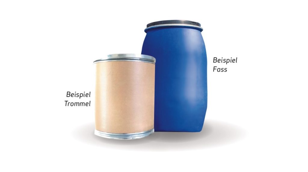 Beispiel Trommel und Fass