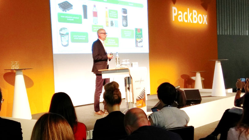 Dr. Norbert Völl auf der FachPack 2019 (Bild: Ulrich Klose)