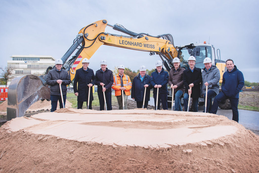 Spatenstich zur Standorterweiterung in Crailsheim