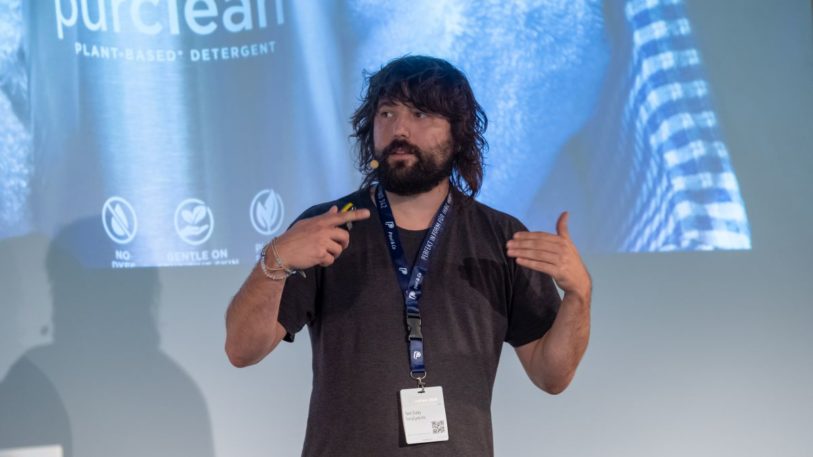 TerraCycle-CEO auf der FachPack 2019 (Bild: NürnbergMesse/Thomas Geiger)