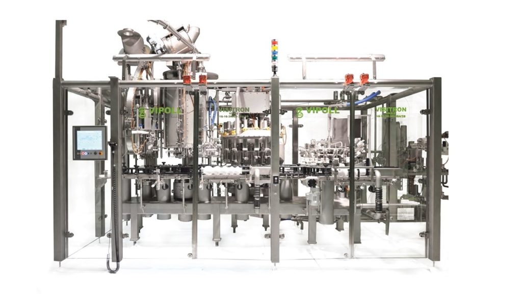 Der hoch flexible Monoblockfüller GEA Visitron Filler ALL-IN-ONE (Bild: GEA)