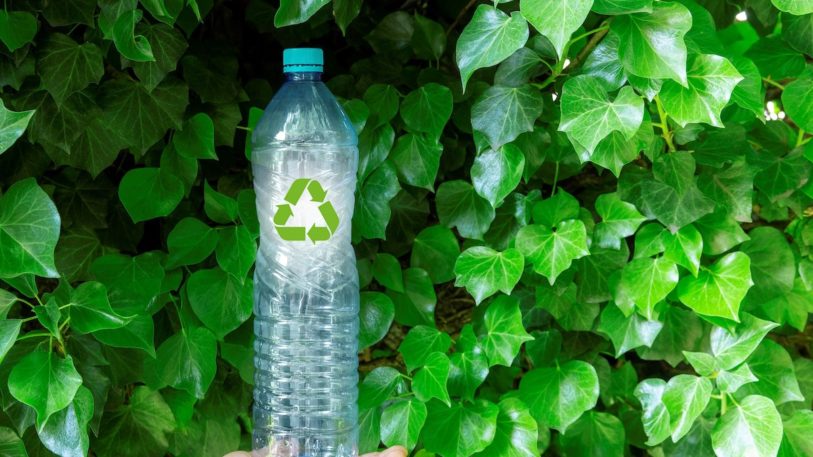 Recycling Flasche