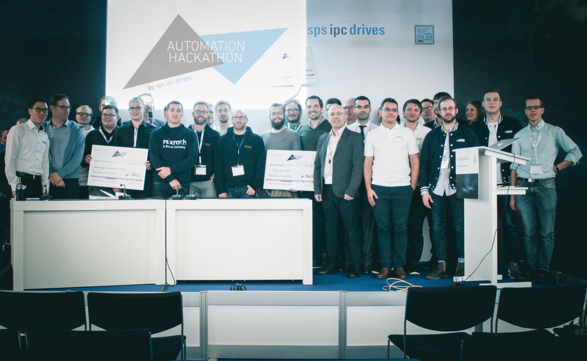 Automation Hackathon auf der SPS 2019 (Bild: Integr8)