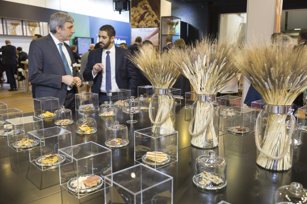 Stand von BÜHLER auf der Pro Sweets in Köln (Bild: Koelnmesse GmbH)