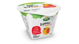 Für diesen 175 g Arla Luonto+ Joghurt sowie für Hüttenkäse und Crème fraiche nutzt Arla das papierbasierte Deckelmaterial Walki-Lid. (Bild: Arla)