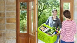 Nachhaltige, sichere Lösung im Lebensmittel-e-Commerce-Bereich mit dem MB Food&Delivery Behälter. (Bild: BITO-Lagertechnik Bittmann GmbH)
