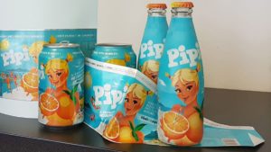 Ball-Design für Papieretiketten von Pipi