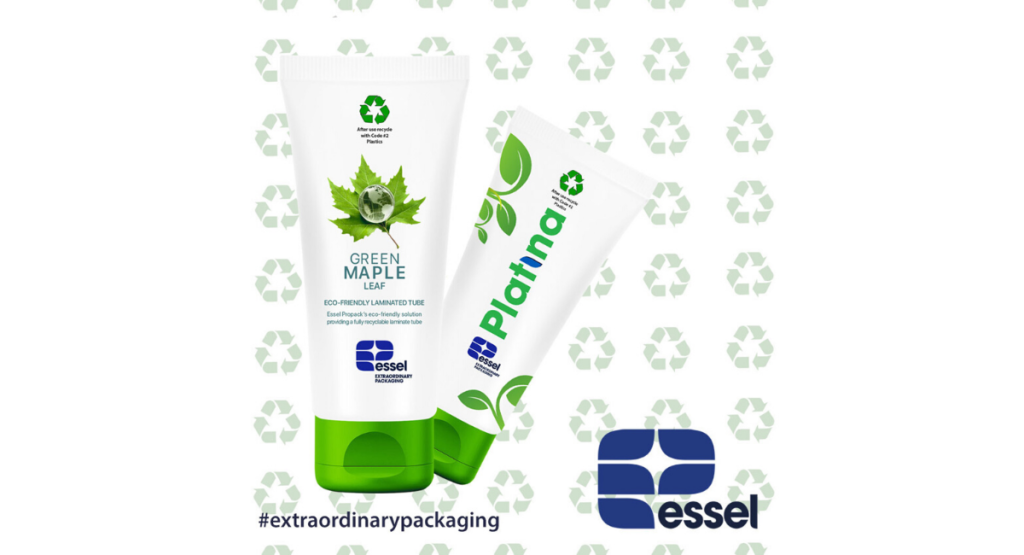 Mit den Platina und Green Maple Leaf Laminattuben ist Essel Propack auf dem Weg zur Vision „Jede Tube von Essel ist recycelbar“. (Bild: Essel Deutschland GmbH & Co. KG)