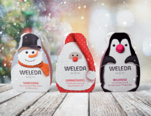 Die Mini-Geschenksets von Weleda stimmen auf den Winter ein. (Bild: Weleda AG)