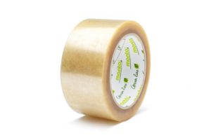 Das neue Klebeband Monta Biopack besteht aus einer biobasierten Folie, der Naturkautschukkleber aus überwiegend nachwachsenden Vormaterialien. (Bild: Monta Klebebandwerk GmbH)