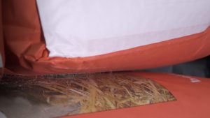 No plastic thanks to hot melt spray adhesive (Image: Robatech GmbH)