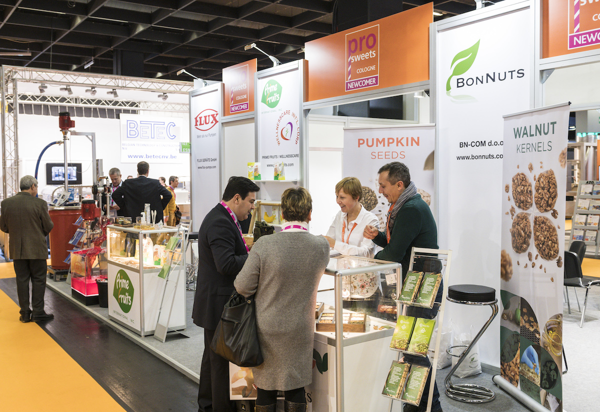 Für Start-ups und Newcomer, die den Sprung auf den Süßwarenmarkt wagen, ist die Kölner Zuliefermesse die erste Anlaufstelle rund um Ideen und Technologien für die Produktion von Süßwaren und Snacks. (Bild: ProSweets Cologne)