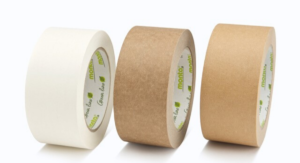 Das neue Selbstklebeband aus Papier erweitert das Green Line Sortiment von Monta. (Bild: Monta)