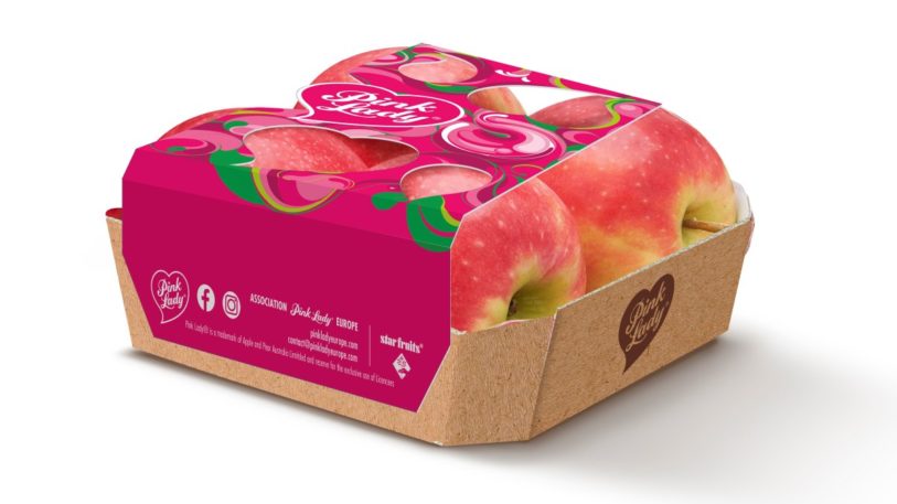 Neues Verpackungssortiment von Pink Lady Europe