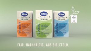 Aus Liebe zur Umwelt - Ritex PRO NATURE Kondome.