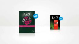 Verpackungen von Pure Tea Selection im Vergleich
