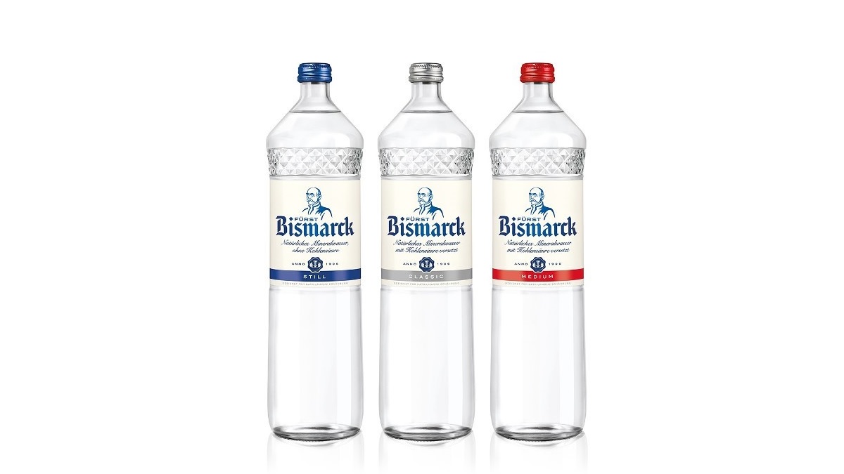 Furst Bismarck In Glasflaschen Mit Facettenschliffoptik Packaging Journal