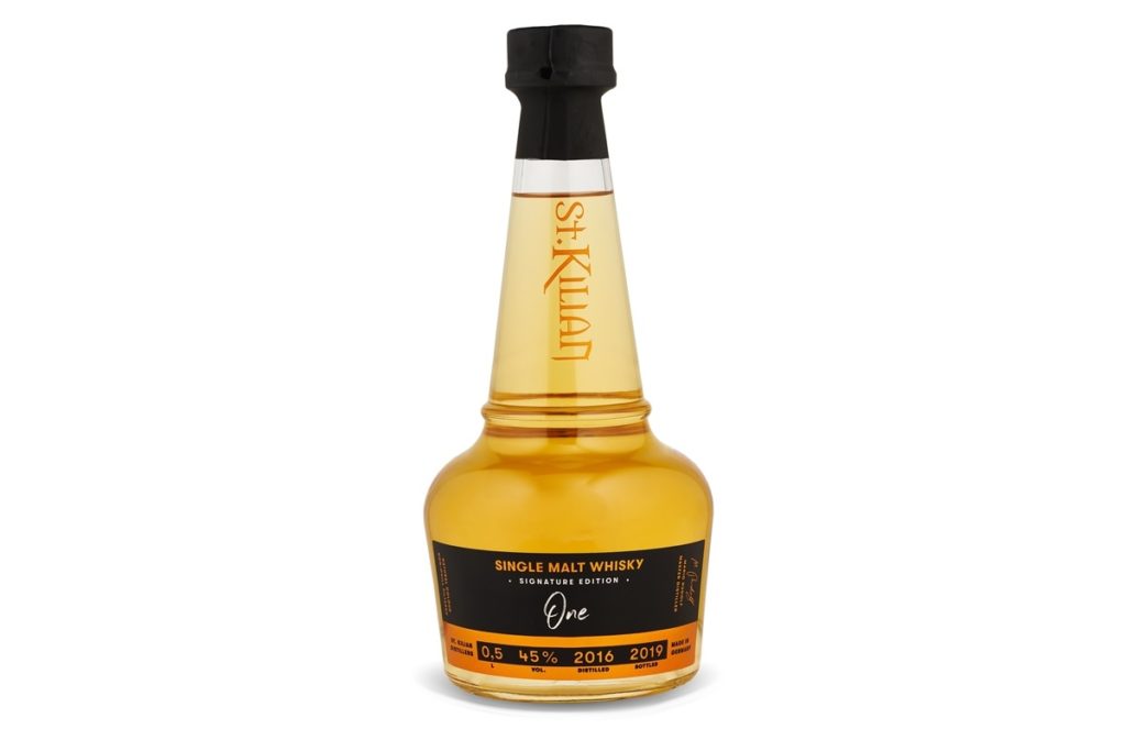 Single Malt Whiskyflasche von der St. Kilian Distillers GmbH 