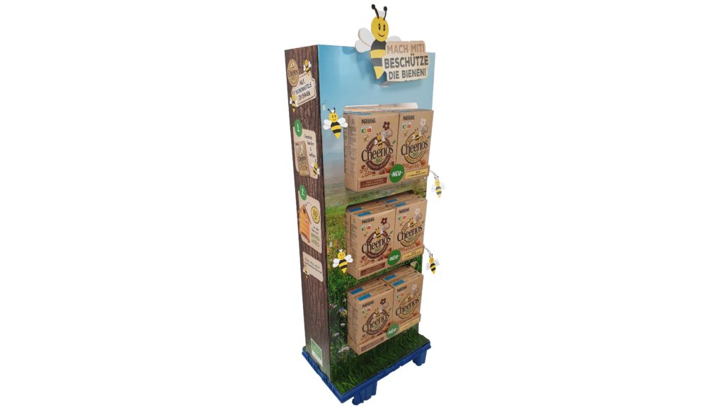 GOLD: Nette Cheerios Bio Display (DS Smith)