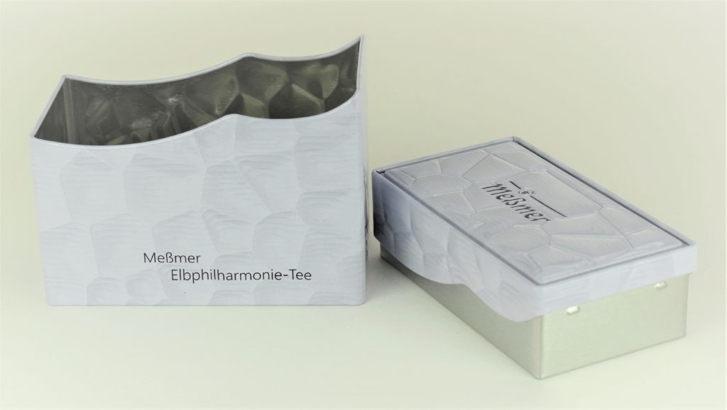 GOLD: Weißblechdose für Tee (ADV PAX Lutec GmbH)