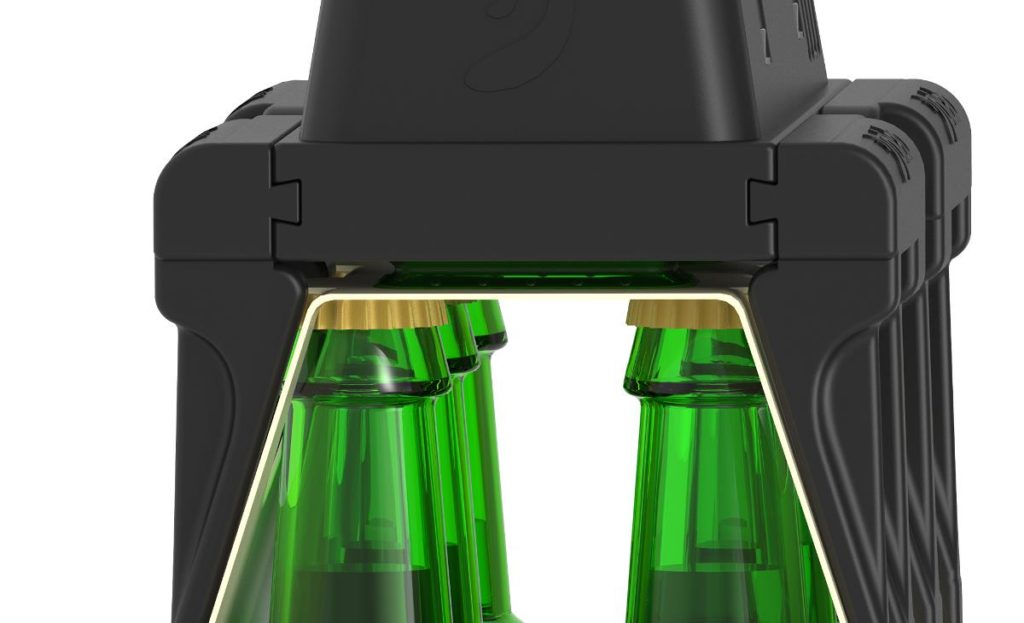 Greifer mit Rechtecksaugern