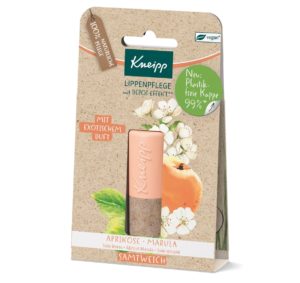 Verpackter Lippenstift Samtweich von Kneipp