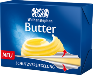 Butterverpackung freshpack von weihenstephan