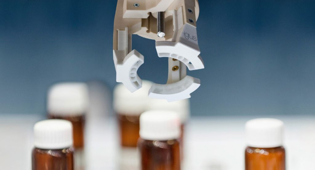 igus greifer aus dem 3D-Drucker