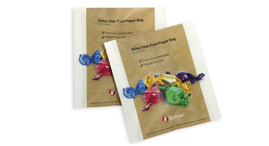 zwei Papierbeutel Schur Star Pure Paper Bag