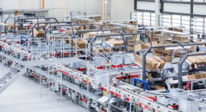 Lager der Firma Würth Elektronik