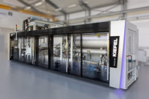 Fiber Thermoforming mit dem NATUREFORMER KFT 90 Speed