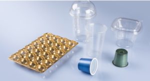 Verschiedene thermogeformte Verpackungen von Kiefel